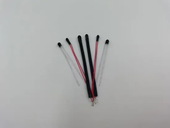 Temperature Sensor Glass Encapsulated Single Ended Thermistor 1K