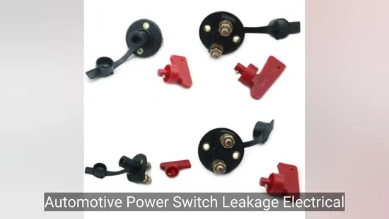 12V 24V Disconnect Battery Isolator Cut off Kill Switch with Removable Key for Car Marine Truck Boat 