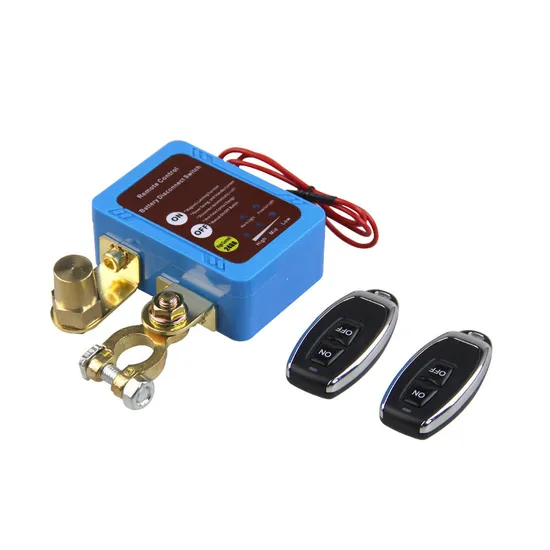 Wireless Remote Control DC 12V Remote Battery Disconnect Switch Car Battery Cut off Switch Battery Kill Switch 