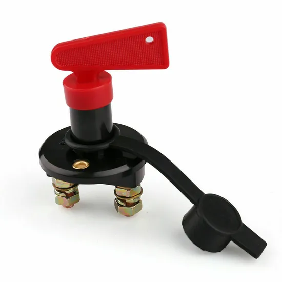 12V 100A 2 Poles Universal Battery Disconnect Switch 