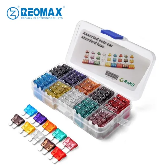 100 PCS Car Blade Fuse Assortment Kit Standard/Mini Auto Fuse 1A