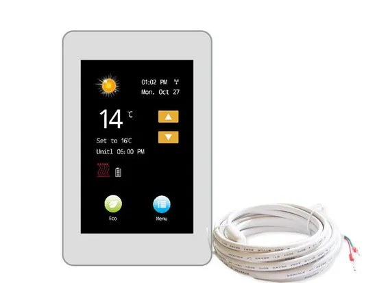 Smart Wireless Touch Screen Weekly Programmable Floor Heating Thermostat 