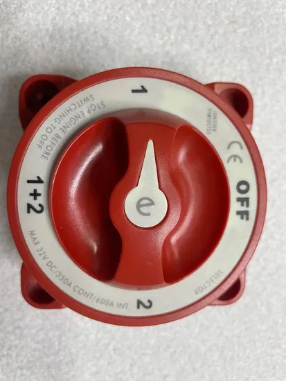 Blue Sea 9002e 4 Position 350A Battery Switch with Afd 
