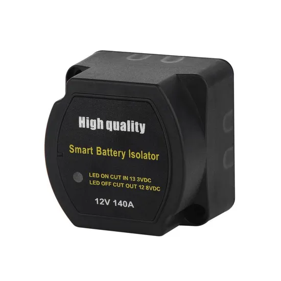 12V 140 AMP Smart Dual Battery Isolator for Vehicles 