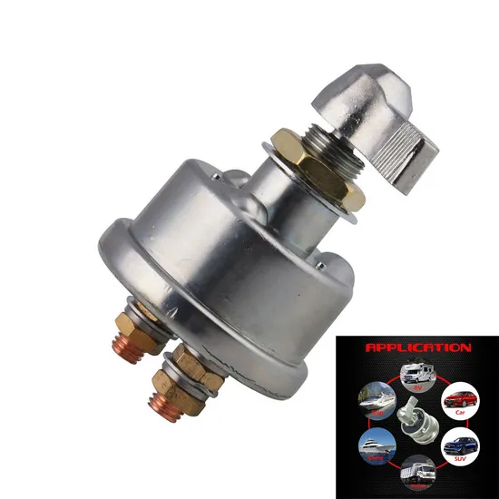 Secure Your Power Supply Master Battery Disconnect Switch for Marine ATV 